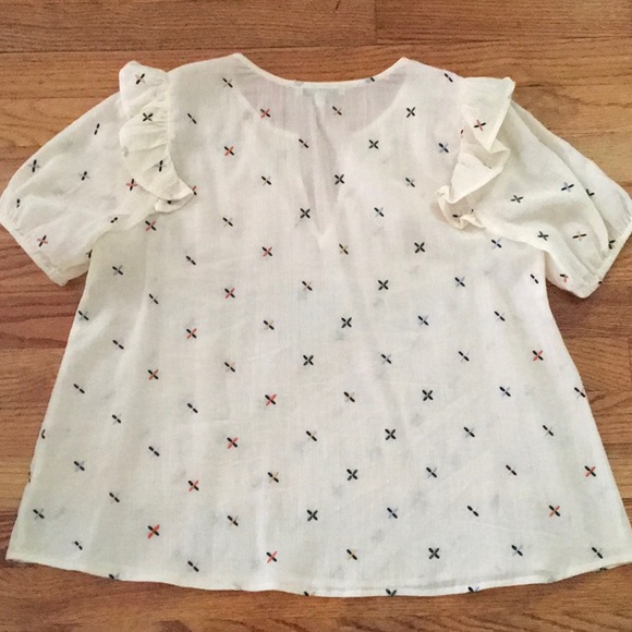 Madewell Embroidered Gazebo Top - Picture 3 of 3